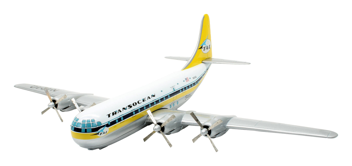 Pre-Owned AA48106 Boeing C-97 Stratofreighter Diecast Model Transocean Airlines, N404Q - Limited Edition