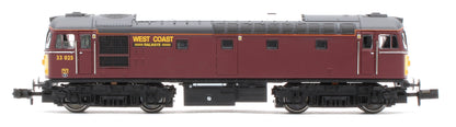 GM2210602D Class 33 025 West Coast Railway Company Diesel Locomotive - DCC Fitted