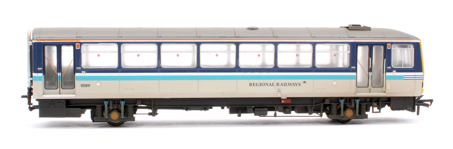 Class 144 2-Car DMU 144011 BR Regional Railways - Weathered