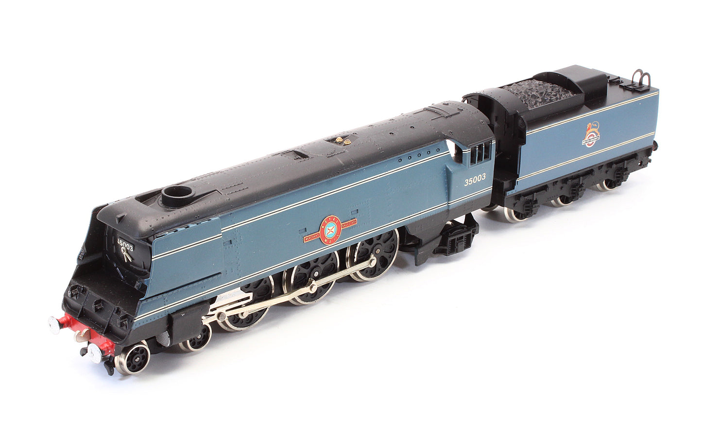 Pre-Owned BR Blue 4-6-2 Merchant Navy Class 'Royal Mail' 35003 Steam Locomotive - Special Limited Edition