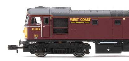 GM2210602 Class 33 025 West Coast Railway Company Diesel Locomotive