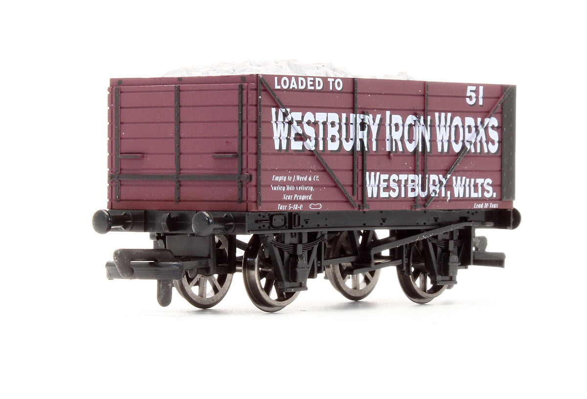 Pre-Owned 'Westbury Iron Works' 8 Plank Wagon No.51 - Limited Edition