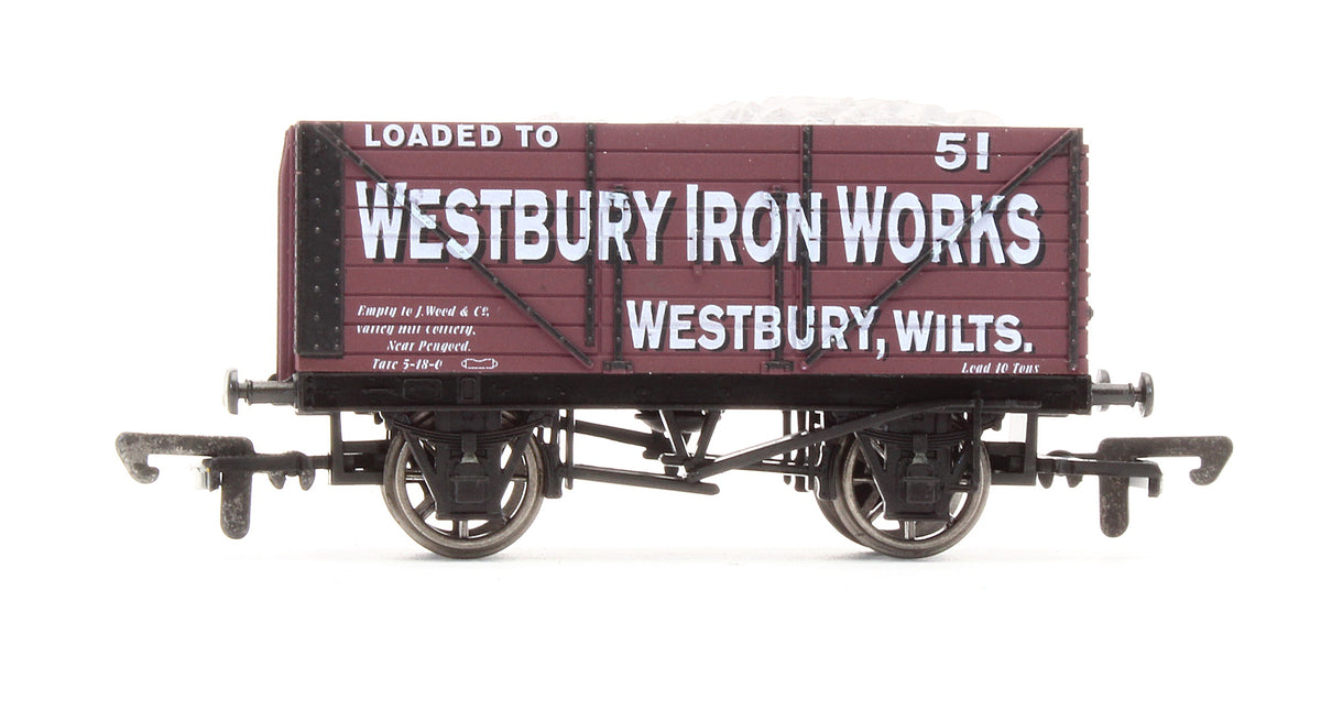 Pre-Owned 'Westbury Iron Works' 8 Plank Wagon No.51 - Limited Edition