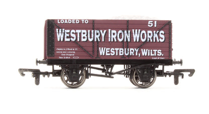 Pre-Owned 'Westbury Iron Works' 8 Plank Wagon No.51 - Limited Edition