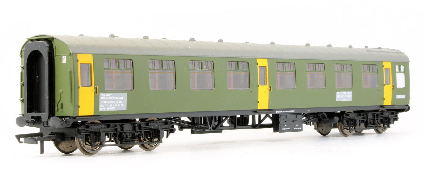 Pre-Owned R40008 BR Departmental, ex-Mk1 SK Ballast Cleaner Train Staff Coach, DB 975804