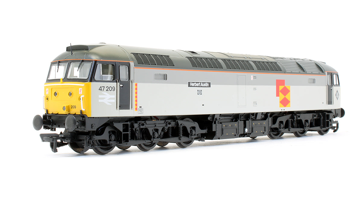 Pre-Owned Class 47209 'Herbert Austin' BR Railfreight Distribution Diesel Locomotive