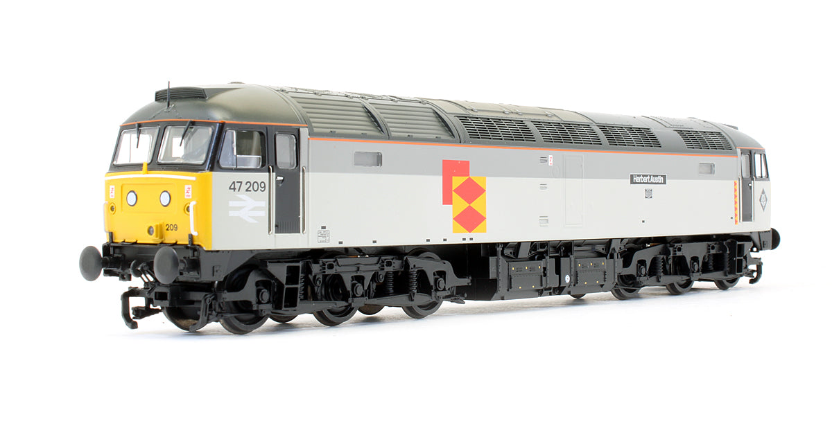 Pre-Owned Class 47209 'Herbert Austin' BR Railfreight Distribution Diesel Locomotive