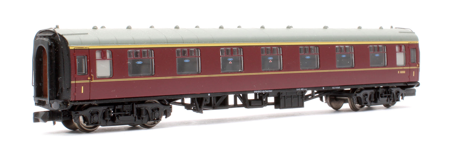 Pre-Owned BR Maroon Mk1 FK 1st Corridor Passenger Coach No.E13333