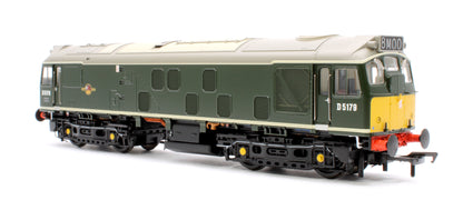 Class 25/1 D5179 BR Green (Small Yellow Panels) Diesel Locomotive - DCC Sound