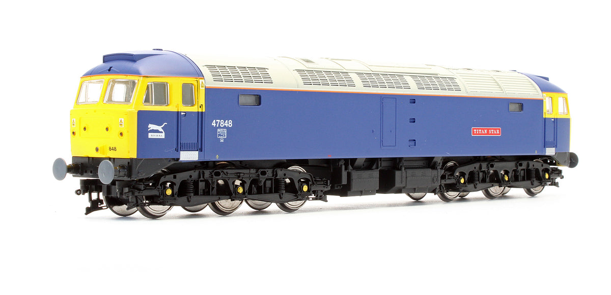 Pre-Owned Oxford Blue Class 47848 'Titan Star' Diesel Locomotive