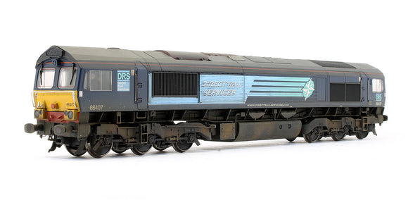 Pre-Owned Class 66407 Direct Rail Services Diesel Locomotive (Custom Weathered)