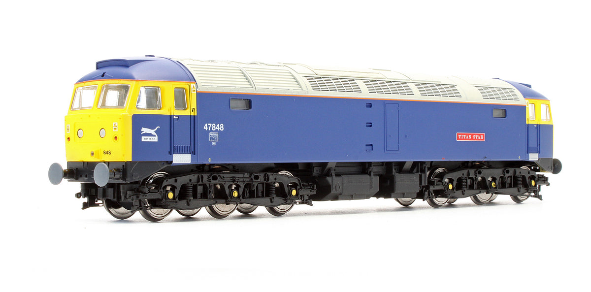 Pre-Owned Oxford Blue Class 47848 'Titan Star' Diesel Locomotive