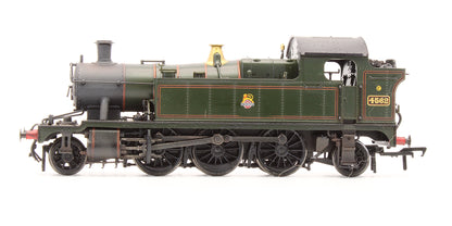 Pre-Owned 32-132 GWR 45XX Prairie Tank 4562 BR Lined Green Early Emblem Steam Locomotive - DCC Fitted - Custom Weathered