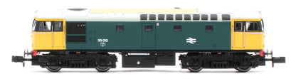 GM2210604 Class 33 012 BR Blue w/Yellow & Black Cabs Diesel Locomotive