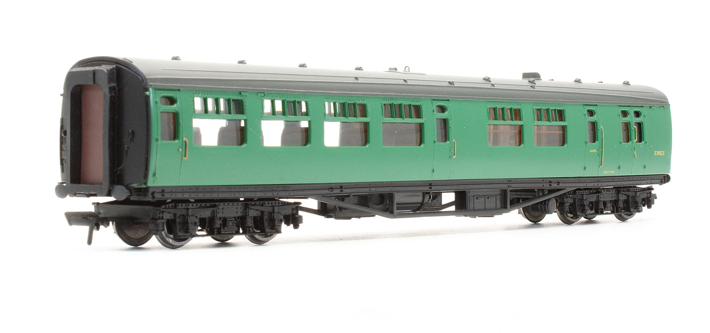 Pre-Owned BR Green 63' Bulleid Corridor / Open Brake 2nd Coach 'S3962S'