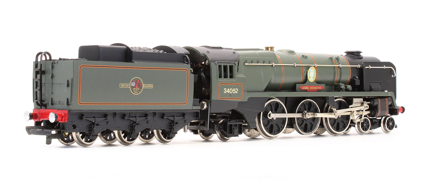 Pre-Owned BR Green 4-6-2 Rebuilt Battle Of Britain Class 'Lord Dowding' 34052 Steam Locomotive - Special Limited Edition