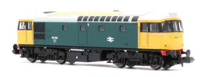 GM2210604 Class 33 012 BR Blue w/Yellow & Black Cabs Diesel Locomotive