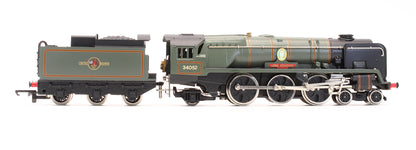 Pre-Owned BR Green 4-6-2 Rebuilt Battle Of Britain Class 'Lord Dowding' 34052 Steam Locomotive - Special Limited Edition