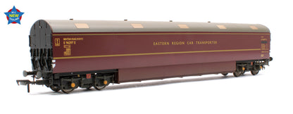 Newton Chambers Car Carrier BR Maroon E96297E - Weathered