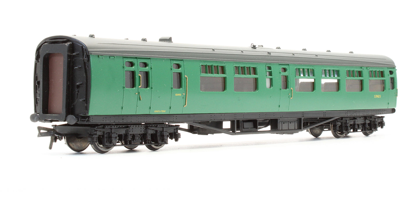 Pre-Owned BR Green 63' Bulleid Corridor / Open Brake 2nd Coach 'S3962S'