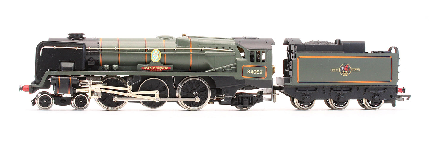 Pre-Owned BR Green 4-6-2 Rebuilt Battle Of Britain Class 'Lord Dowding' 34052 Steam Locomotive - Special Limited Edition