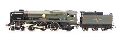 Pre-Owned BR Green 4-6-2 Rebuilt Battle Of Britain Class 'Lord Dowding' 34052 Steam Locomotive - Special Limited Edition