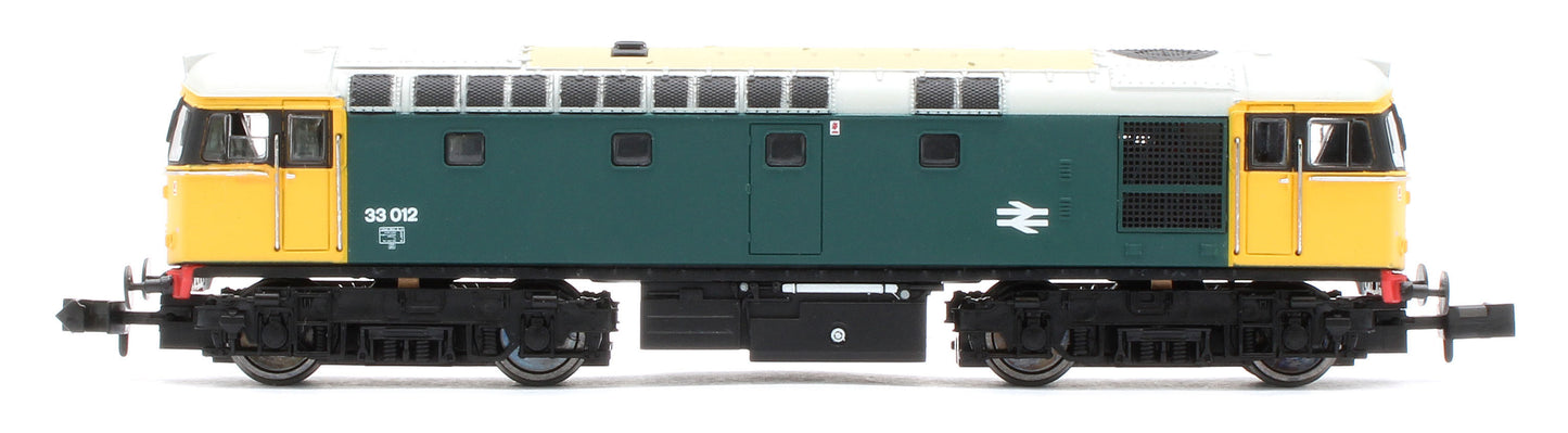 GM2210604 Class 33 012 BR Blue w/Yellow & Black Cabs Diesel Locomotive