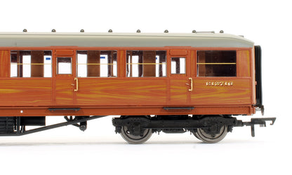 Pre-Owned R4600 BR Teak 61' 6" Corridor 3rd Class Coach 'E12716'