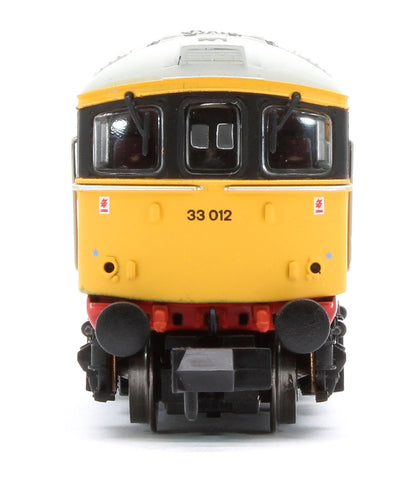 GM2210604D Class 33 012 BR Blue w/Yellow & Black Cabs Diesel Locomotive - DCC Fitted