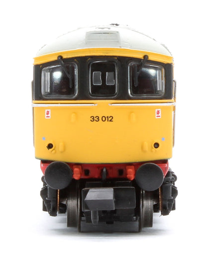 GM2210604D Class 33 012 BR Blue w/Yellow & Black Cabs Diesel Locomotive - DCC Fitted