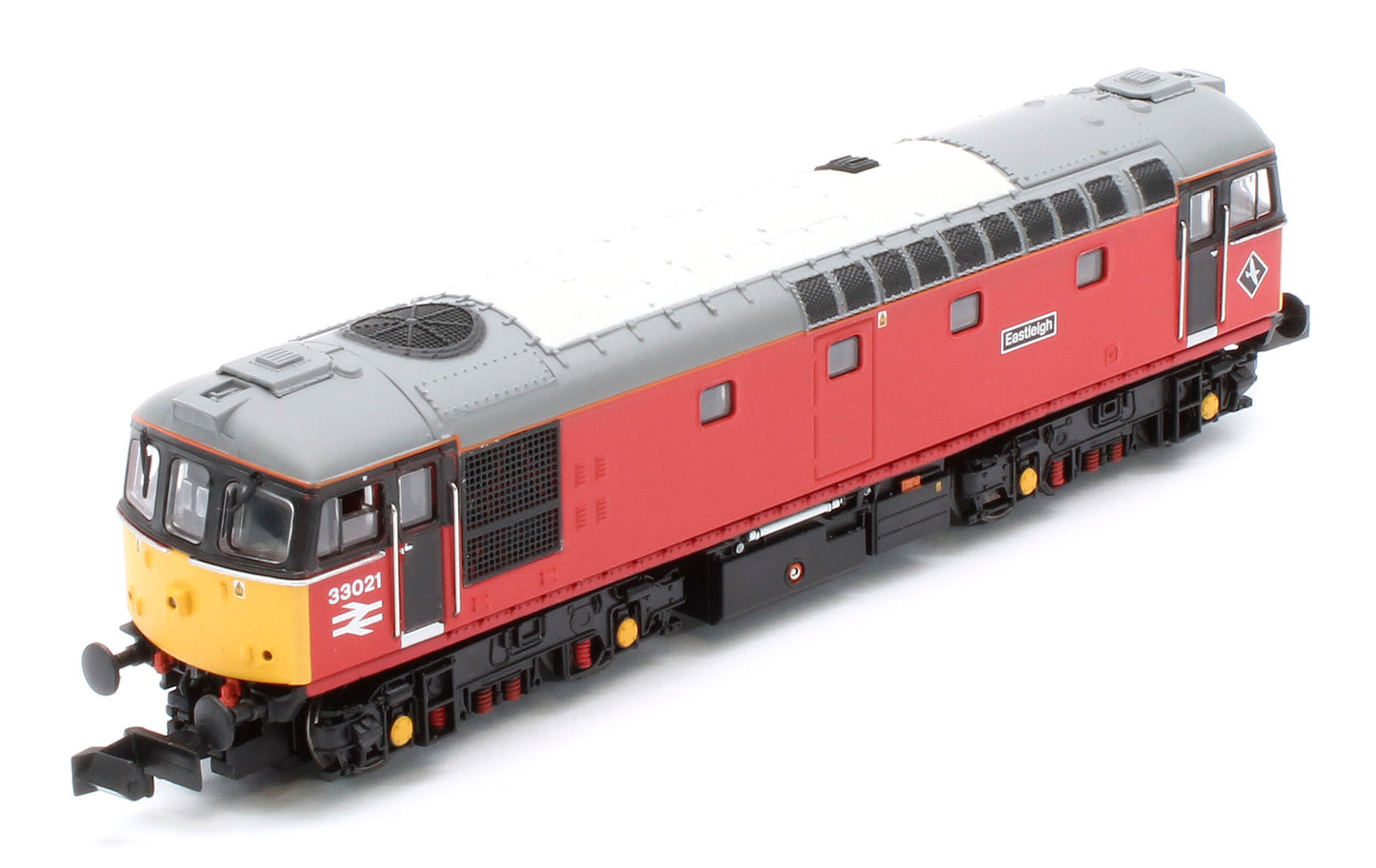 GM2210601 Class 33 021 'Eastleigh' Parcels Red Diesel Locomotive