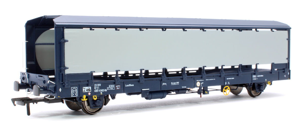 IPA Car Carriers Groupe CAT blue - Covered - (Four Pack)