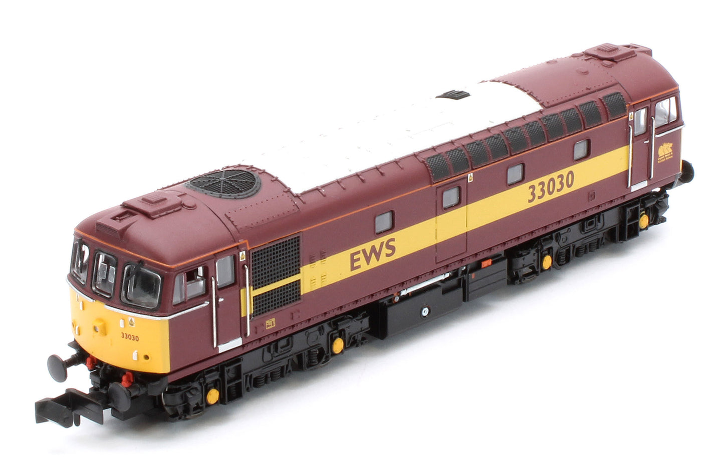 GM2210603 Class 33 030 EWS Red/Gold Diesel Locomotive