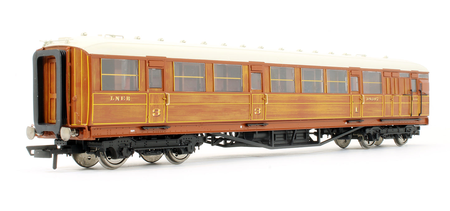 Pre-Owned LNER 61ft 6in Corridor Brake Coach '24387'