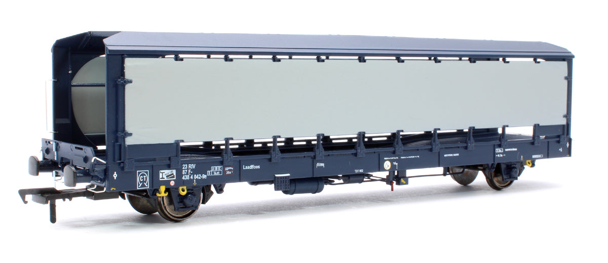 IPA Car Carriers Groupe CAT blue - Covered - (Four Pack)