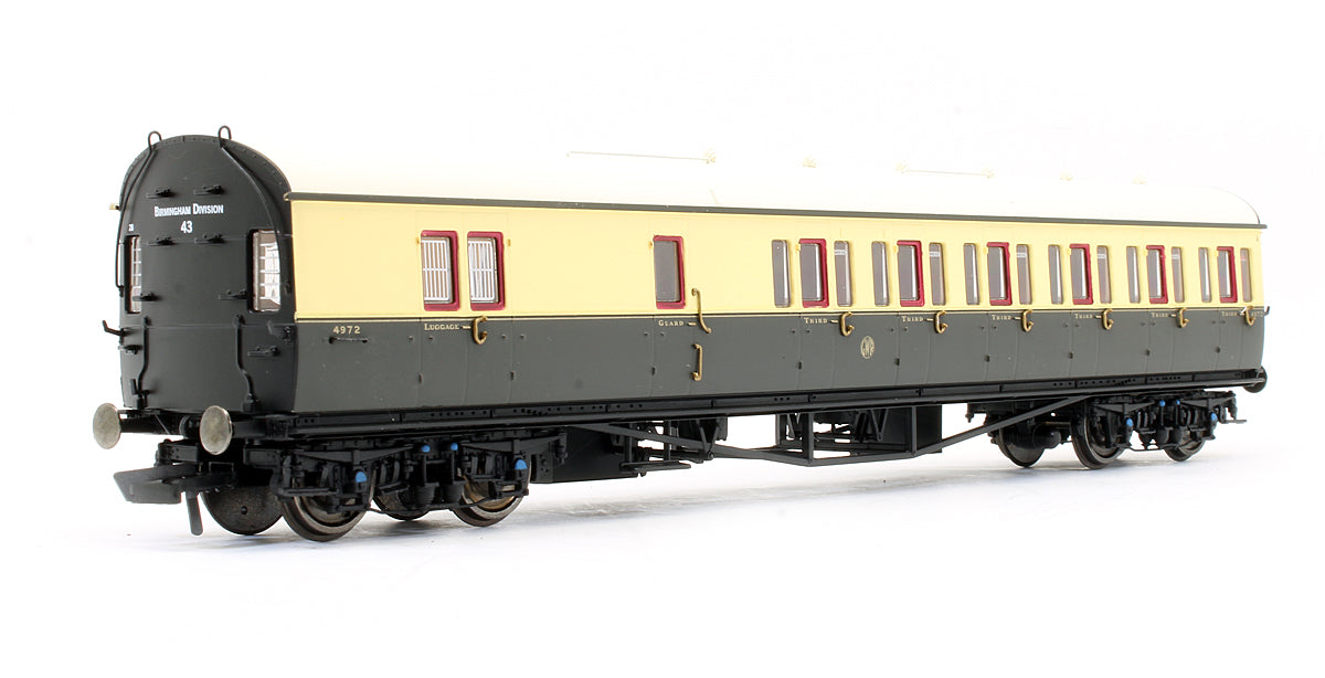 Pre-Owned R4877 GWR Collett Suburban Brake 3rd (RH) Coach '4972'