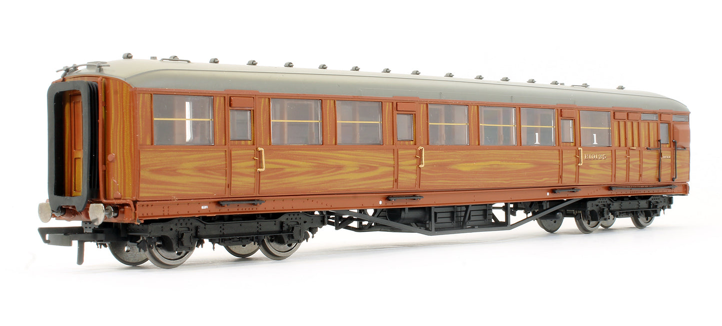 Pre-Owned BR Teak 61' 6" Corridor Brake Composite Coach 'E10125'