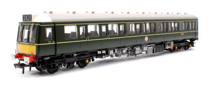 Class 117 3-Car DMU R334 BR Green (Small Yellow Panels) - DCC Sound