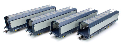IPA Car Carriers Groupe CAT blue - Covered - (Four Pack)