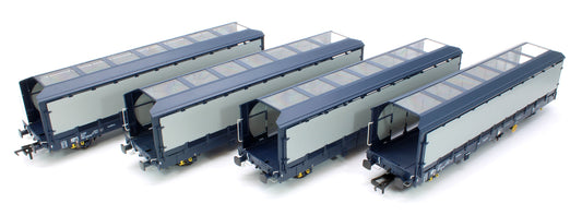 IPA Car Carriers Groupe CAT blue - Covered - (Four Pack)