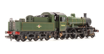 Pre-Owned R3982 Standard Class 2MT 2-6-0 BR Lined Green Late Crest 78006 Steam Locomotive - DCC Fitted - Custom Finished