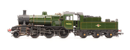 Pre-Owned R3982 Standard Class 2MT 2-6-0 BR Lined Green Late Crest 78006 Steam Locomotive - DCC Fitted - Custom Finished
