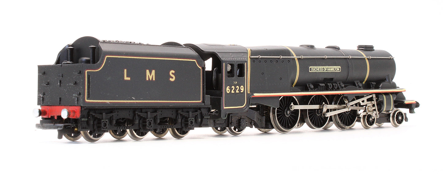 Pre-Owned LMS Black 4-6-2 'Duchess Of Hamilton' 6229 Steam Locomotive