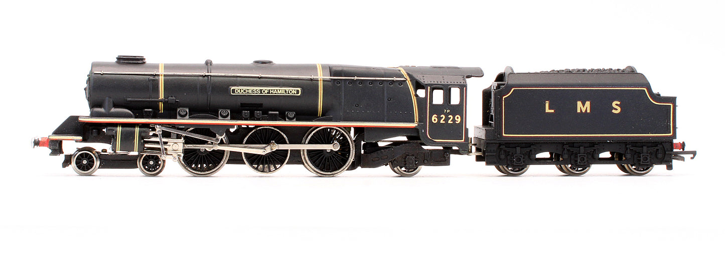 Pre-Owned LMS Black 4-6-2 'Duchess Of Hamilton' 6229 Steam Locomotive