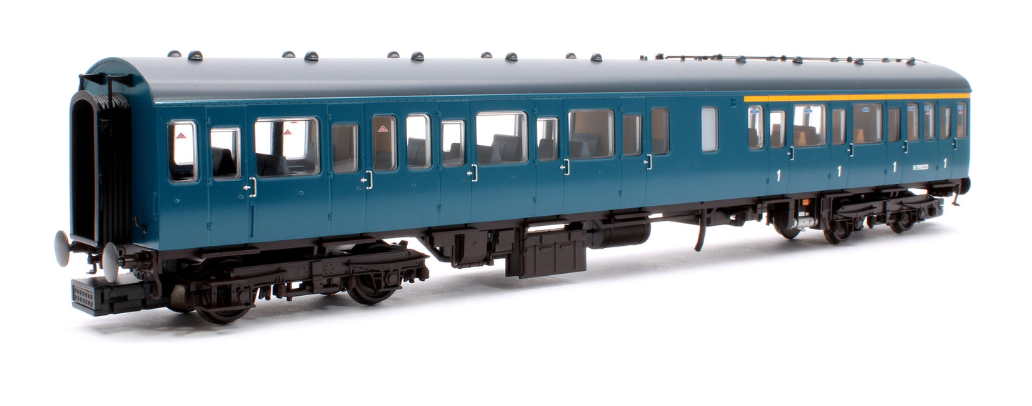 Class 117 3-Car DMU L412 BR Blue - DCC Sound