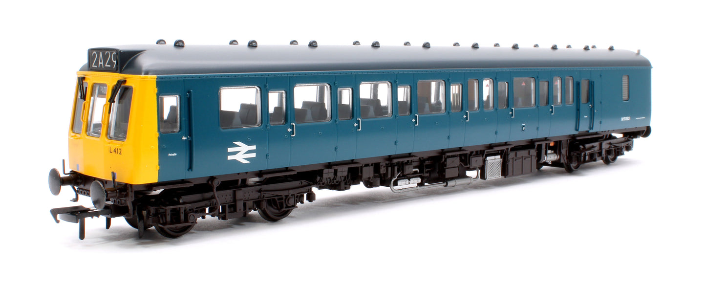 Class 117 3-Car DMU L412 BR Blue