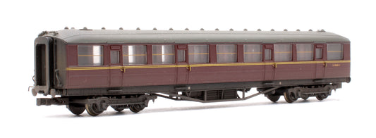 Pre-Owned BR Maroon 2nd Gresley Coach No.E12002E