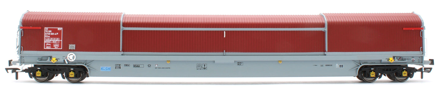 Pre-Owned RT-OO-KSA-201A KSA ‘Rover Cube’ Wagons Original Maroon & Grey Livery No. 33 70 4739 001-4 and 017-0 - Twin Pack
