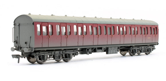 Pre-Owned MK1 Suburban Second Open Coach BR Crimson (Weathered)