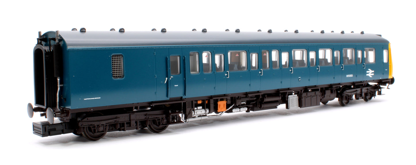 Class 117 3-Car DMU L412 BR Blue